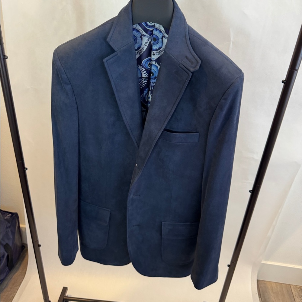 Elegant Blue Men's Blazer